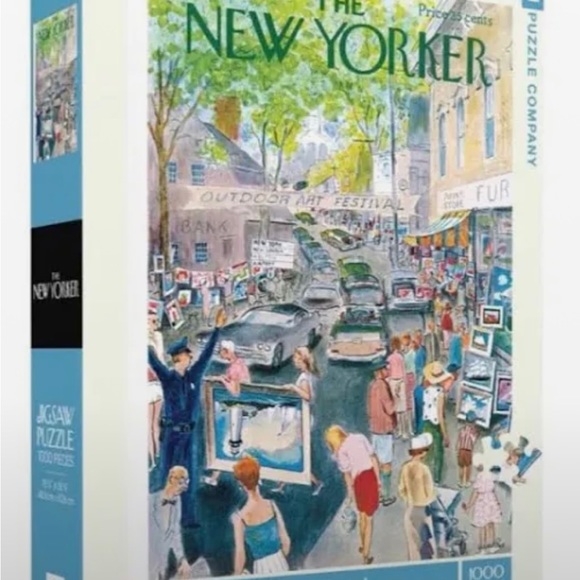 New Yorker ART FESTIVAL - 1000 PIECES - NEW YORK PUZZLE CO - Picture 2 of 3